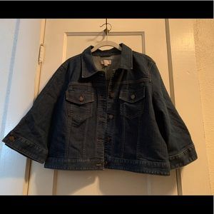 Loft Outlet cropped demin jacket